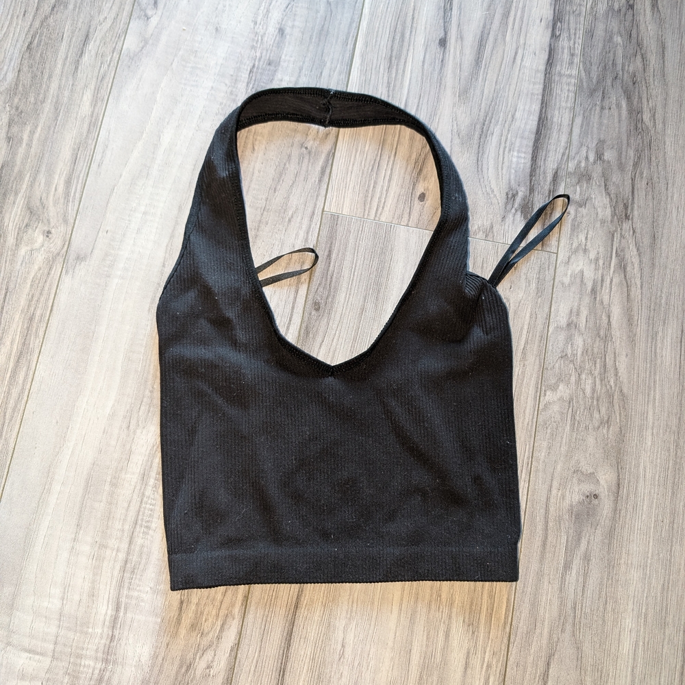 Sunday Best Cropped Halter Top